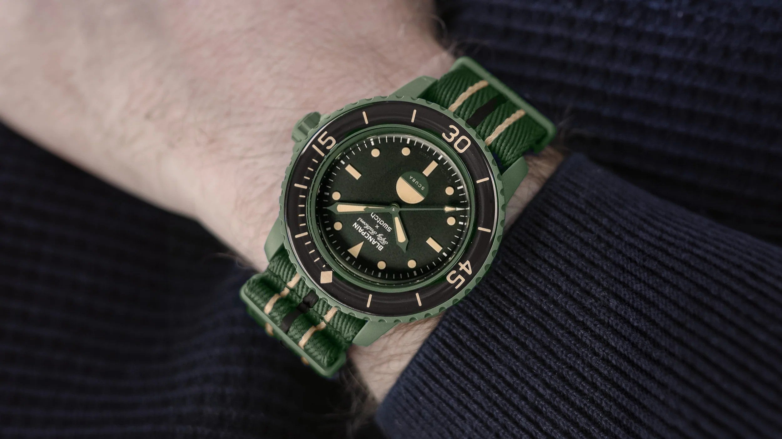 Best Rubber Straps for the Blancpain x Swatch Green Abyss – MGB
