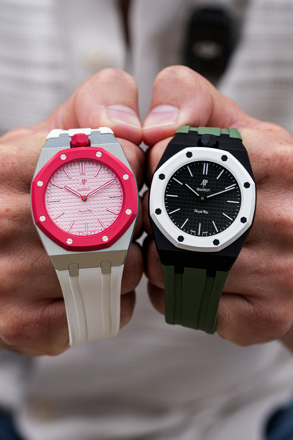 Monocoque Wrist Case for AP × Swatch Royal Pop | UK-Made – MGB WATCHES