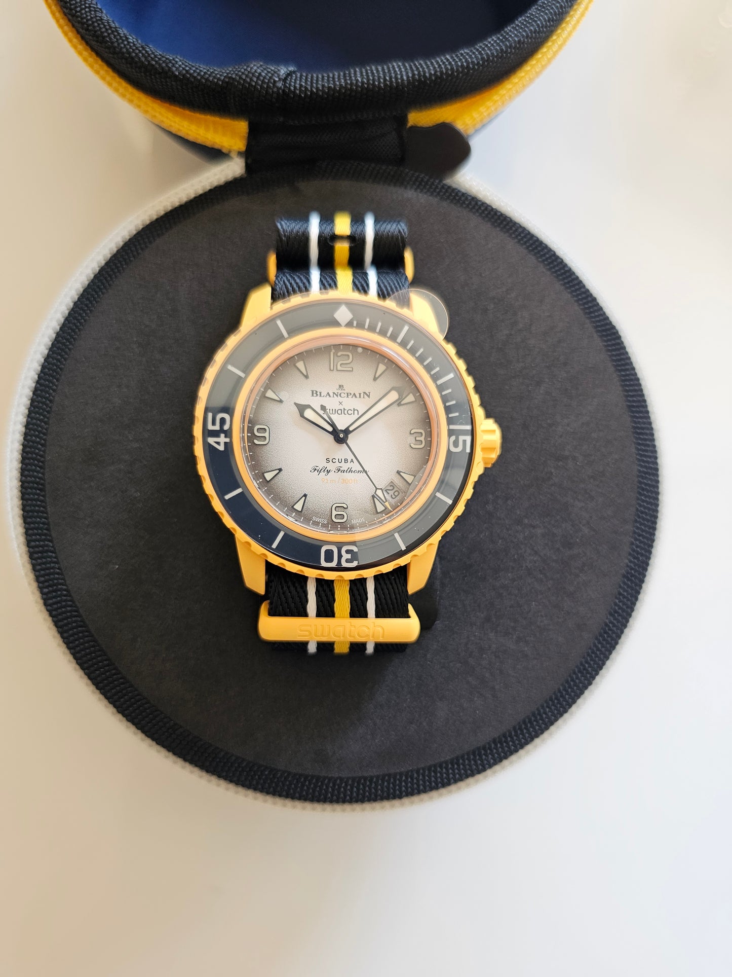 Blancpain X Swatch Fifty Fathoms Scuba Collection: Pacific Ocean Edition