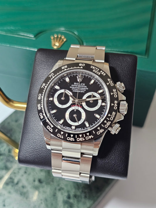 Rolex Daytona 116500LN Black Dial Unworn Stickers 2018