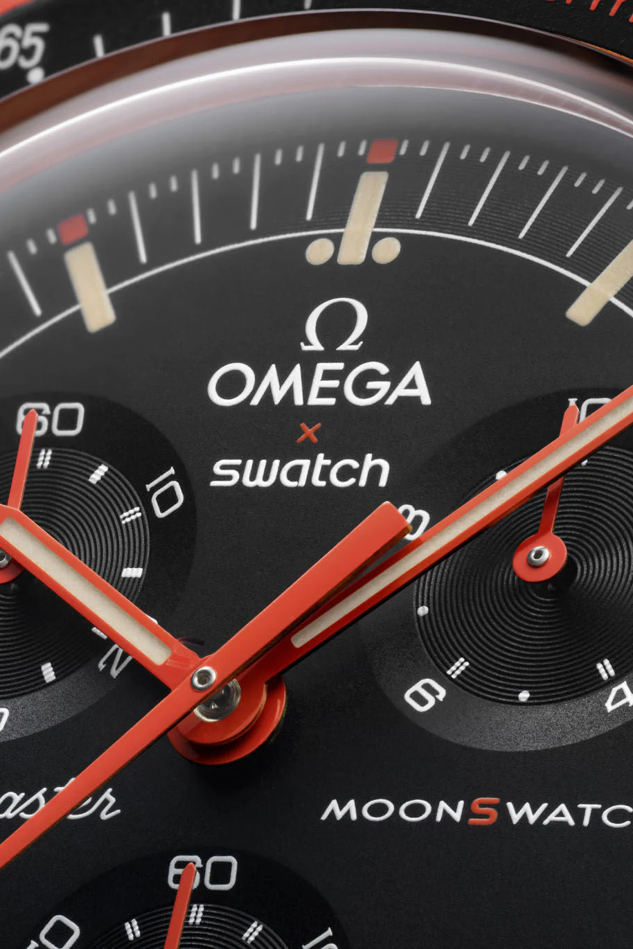 Omega X Swatch MoonSwatch Collection: Mission on Earth - Lava