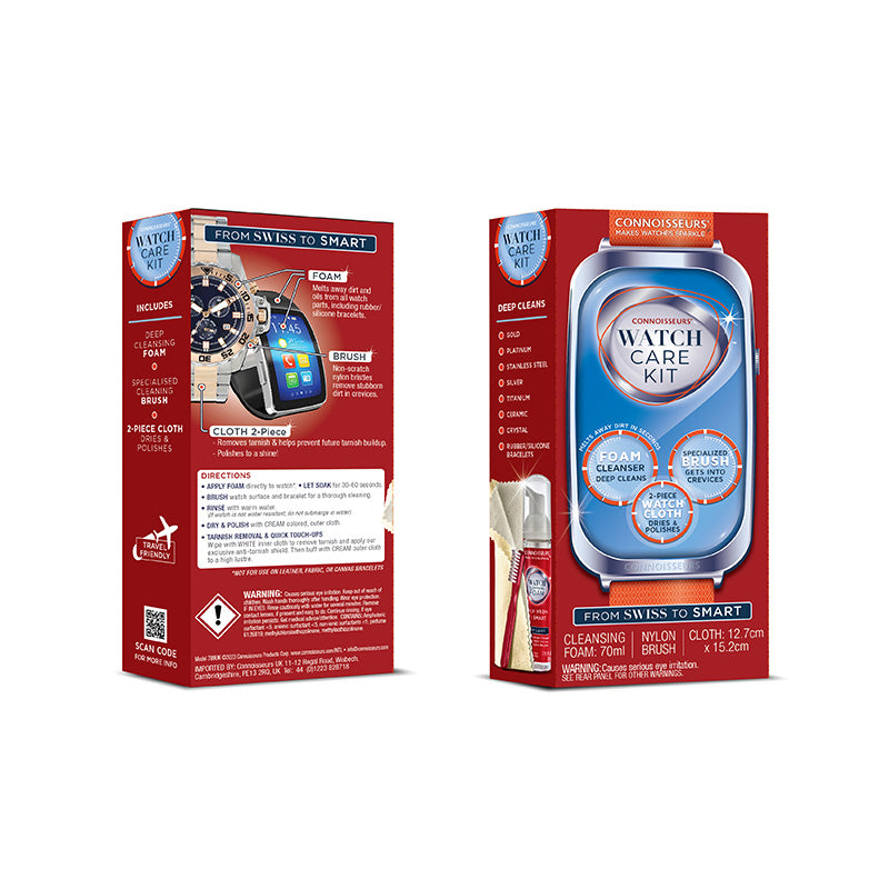 Connoisseurs 3 Piece Watch Care Kit