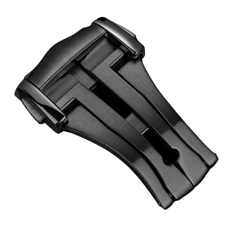 Premium Deployant Clasp - Black 18mm