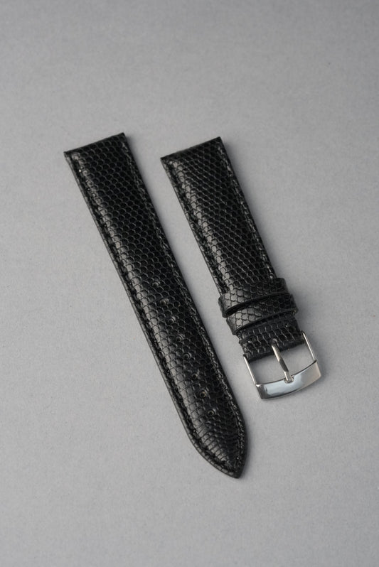 Teju Lizard Leather Strap with Nubuck Lining - 14 mm to 22 mm