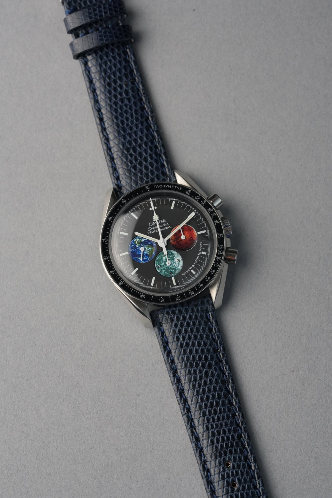 Teju Lizard Leather Strap with Nubuck Lining - 14 mm to 22 mm