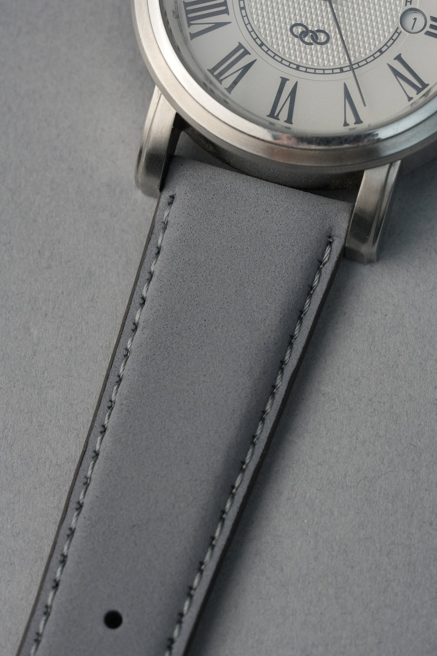 Nubuck Leather Strap for Swatch x Omega MoonSwatch