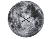 Moon Wall Clock – Mirror Glass Design