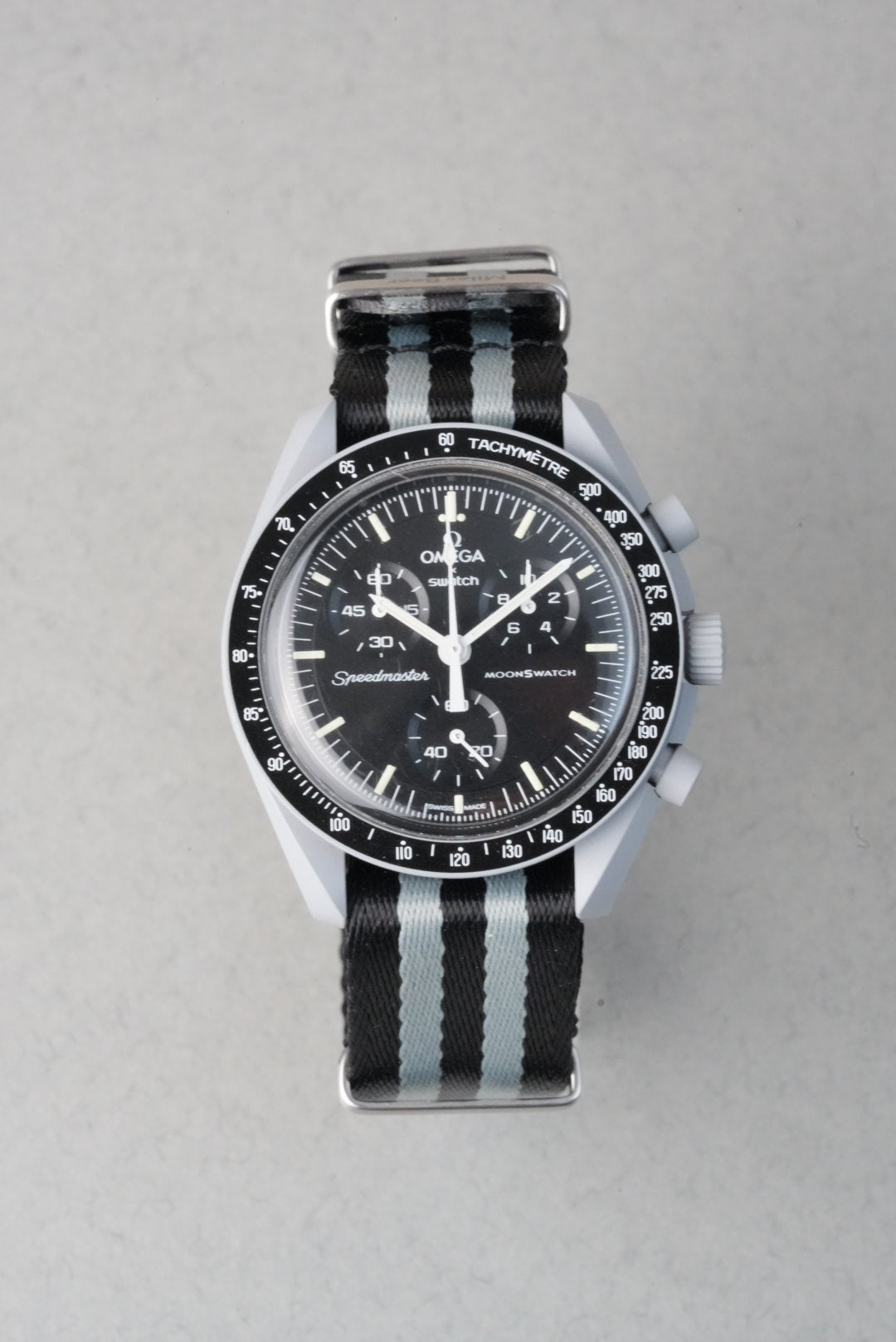 Fabric strap replacement for Swatch x OMEGA Mission To The Moon MoonSwatch