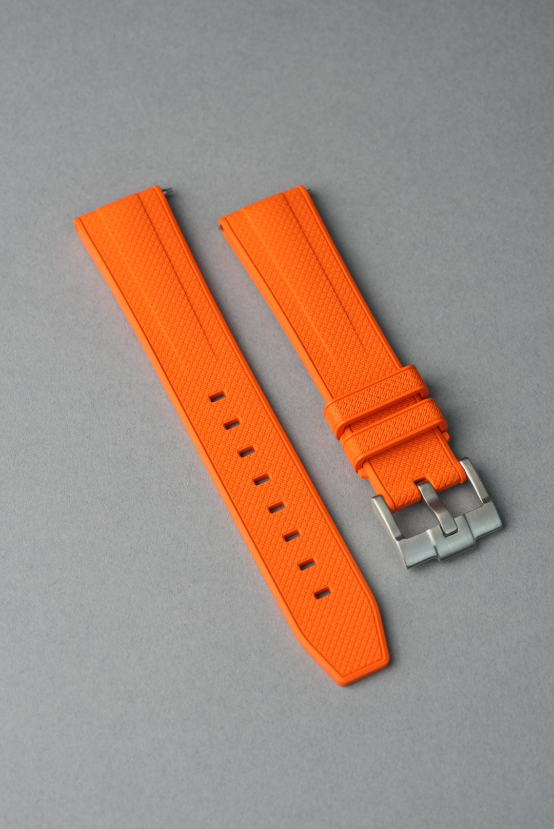 Rubber_Woven_Straight_End_Fit_Strap_-_20_mm_to_22_mm_orange_replacement
