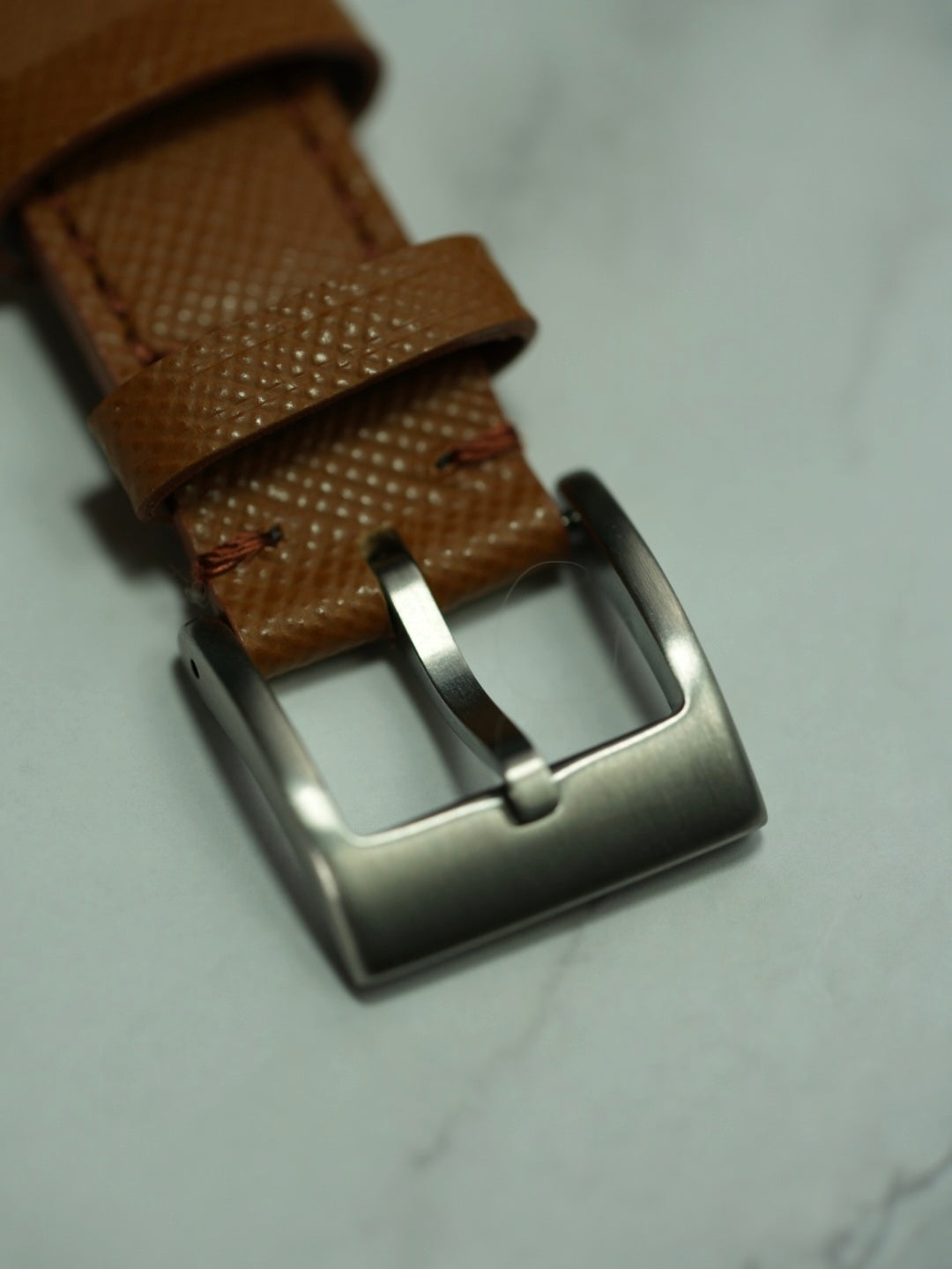 Italian Saffiano Leather for OMEGA Speedmaster Professional – Tan