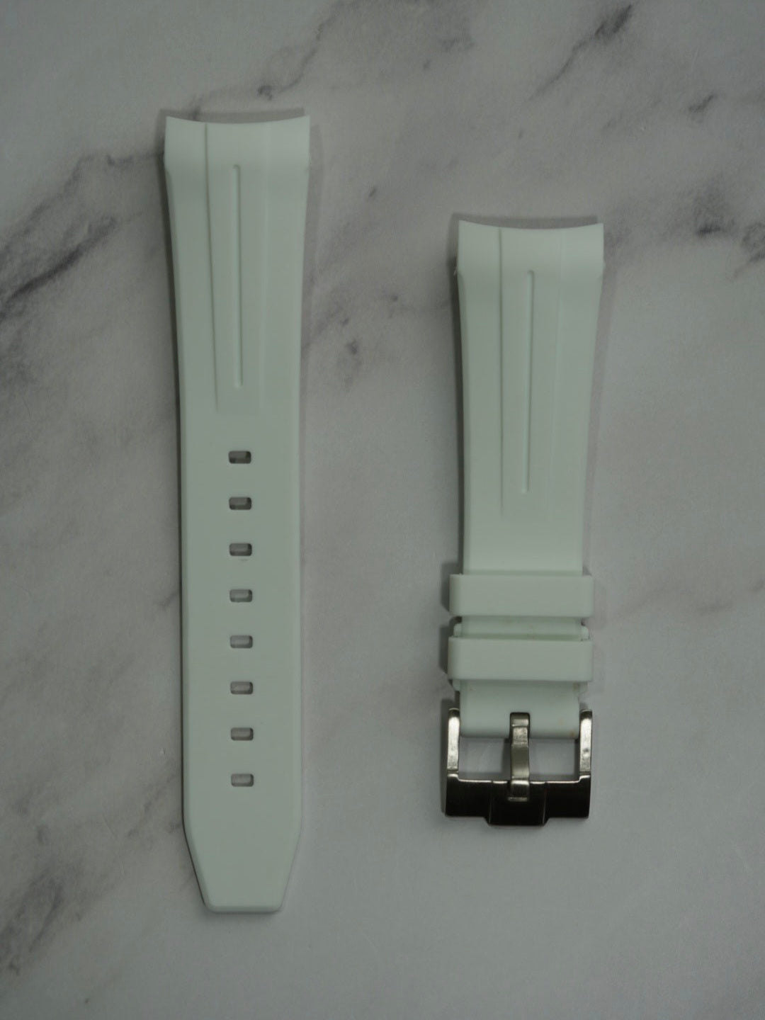 Rubber Strap for Blancpain X Swatch Blue Lagoon