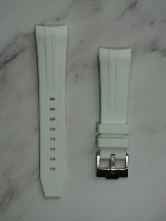 Rubber Strap for Blancpain X Swatch Blue Lagoon