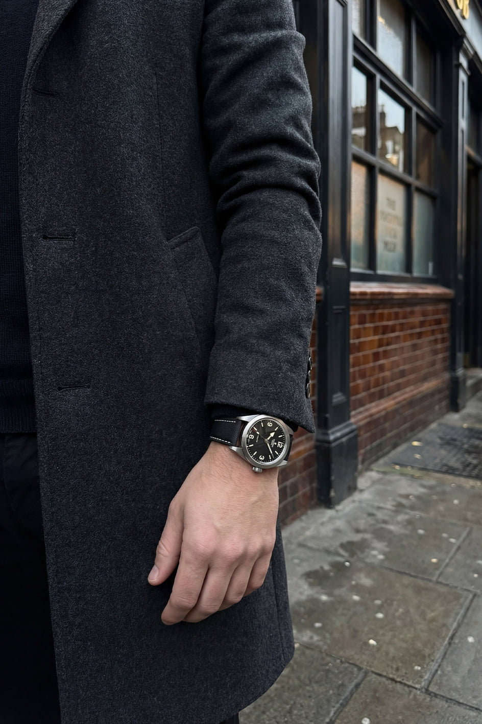 Tudor Ranger Sailcloth Strap with Deployant Clasp