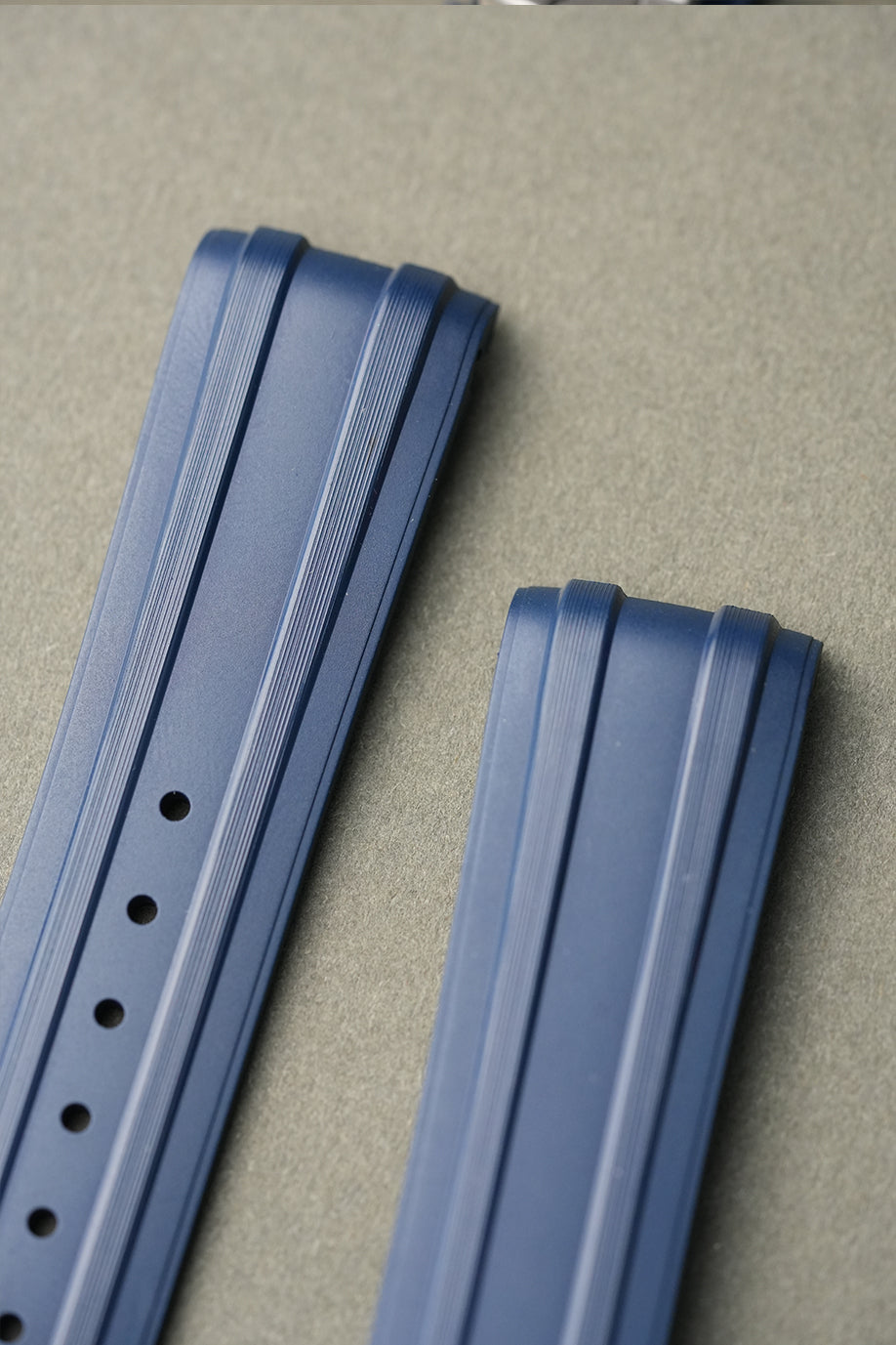 Rubber Deployant Strap - For OMEGA Seamaster 300m