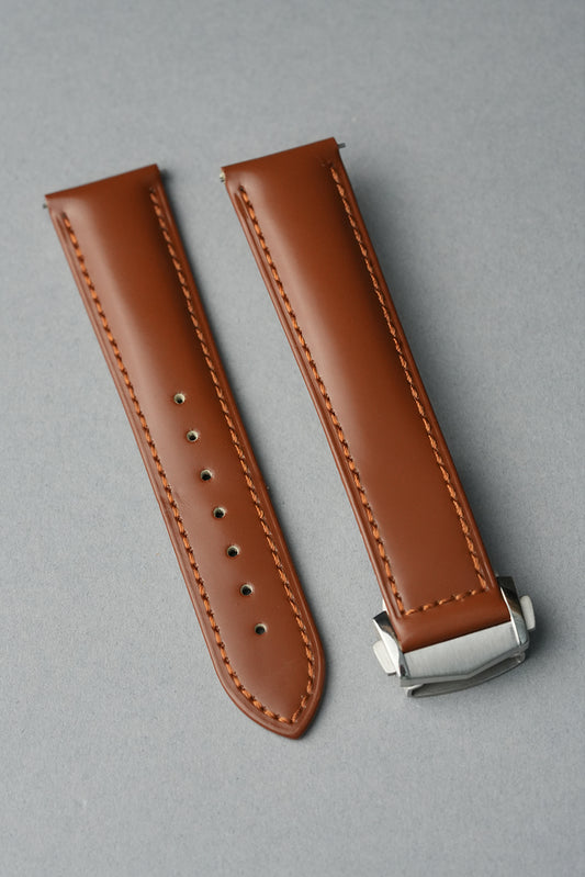 Leather Deployant Watch Strap – 19/20/21/22mm