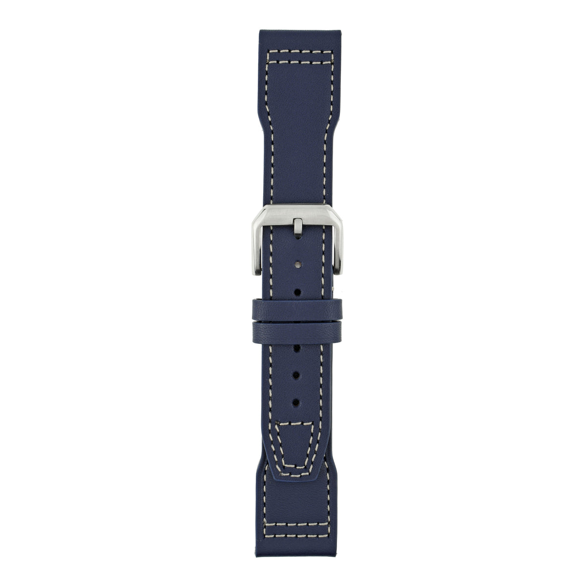 Leather Stitched Watch Strap