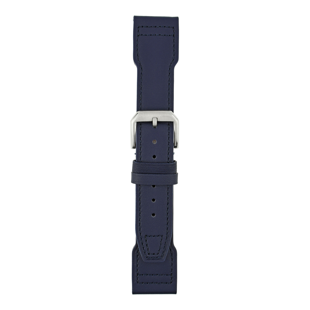 Leather Stitched Watch Strap