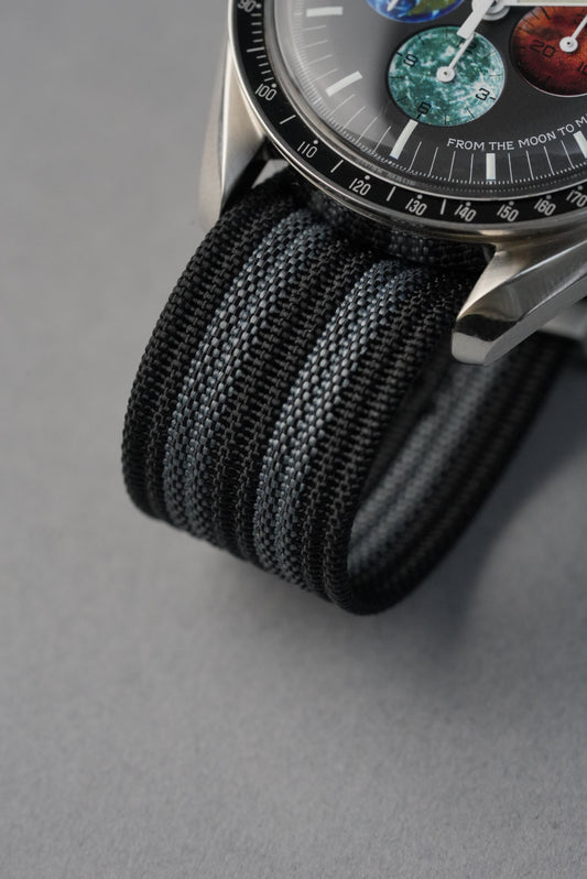 Omega Speedmaster Nylon Deployant Strap - FKM Reinforced NATO Alternative