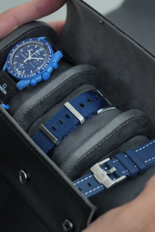 Neptune MoonSwatch Travel Set