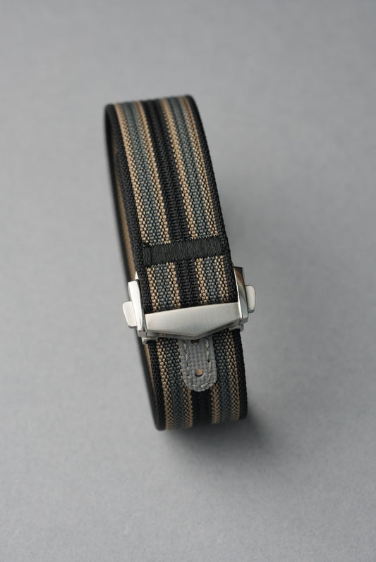Nylon Strap with FKM Reinforced Notches - Deployant Clasp (20MM)