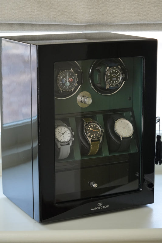 Watch Winder Cabinet – Gloss Piano Finish