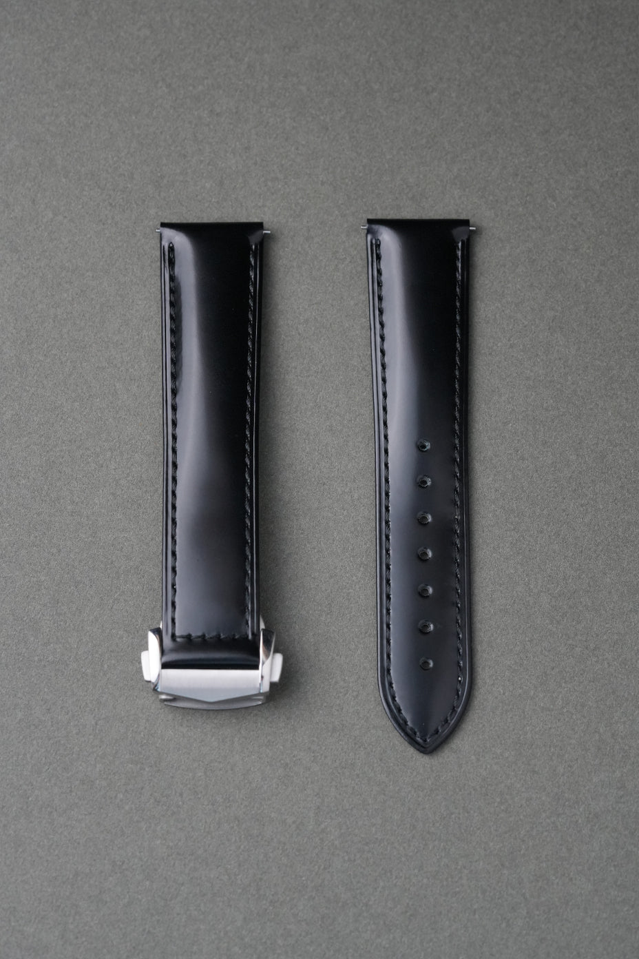 Leather Deployant Watch Strap – 19/20/21/22mm