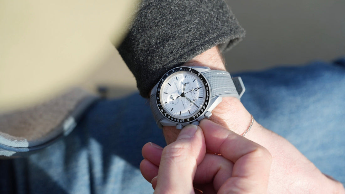 Turn Your 1965 MoonSwatch into a Statement Piece with These Rubber Straps