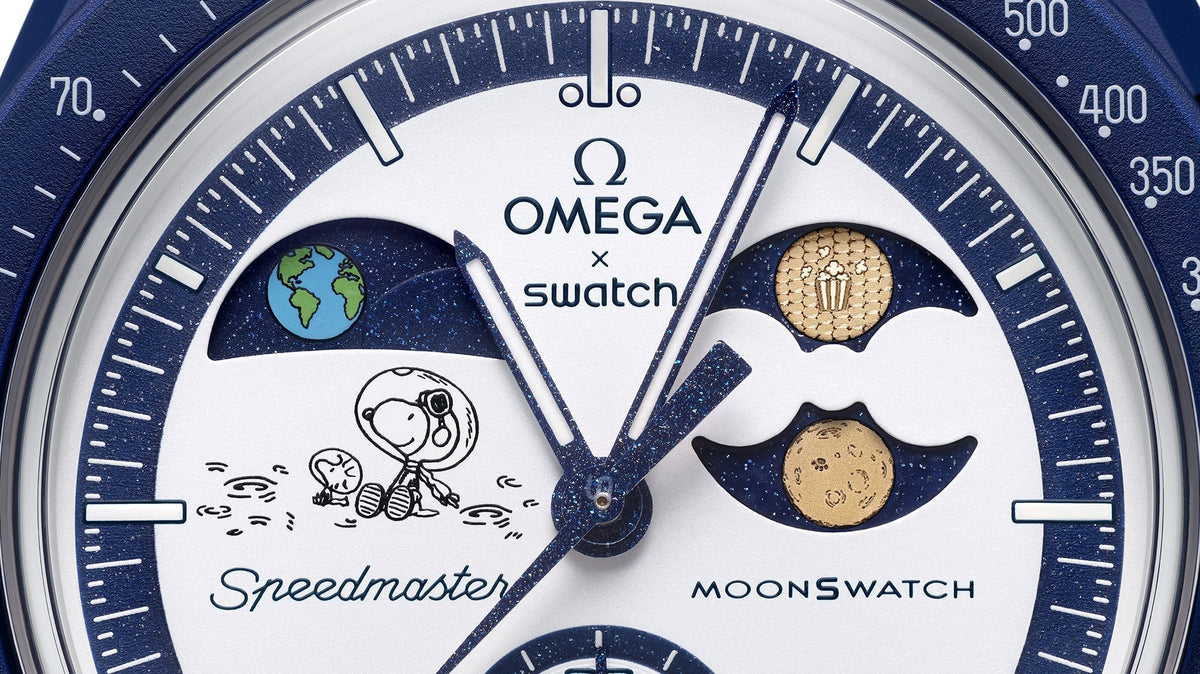 Swatch x OMEGA Mission to EarthPhase MoonShine Gold Harvest Moon 
