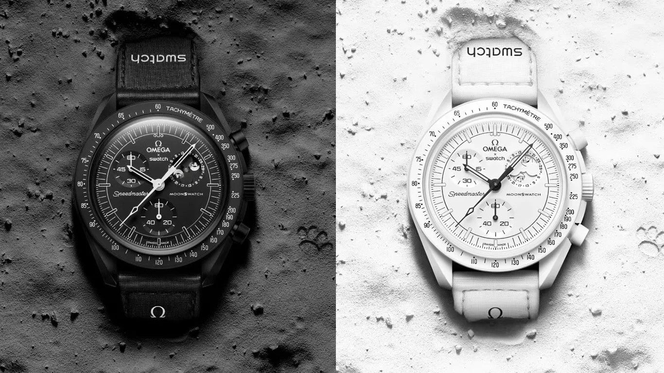 The Ultimate Guide: Snoopy MoonSwatch Black & White Editions – MGB WATCHES