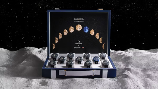 Sotheby's MoonSwatch Moonshine Gold Collection: A Collaboration between OMEGA and Swatch for a Charitable Cause