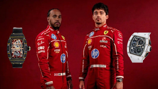 Ferrari, F1 & $1M Wristwear Hamilton & Leclerc’s Ultimate Flex