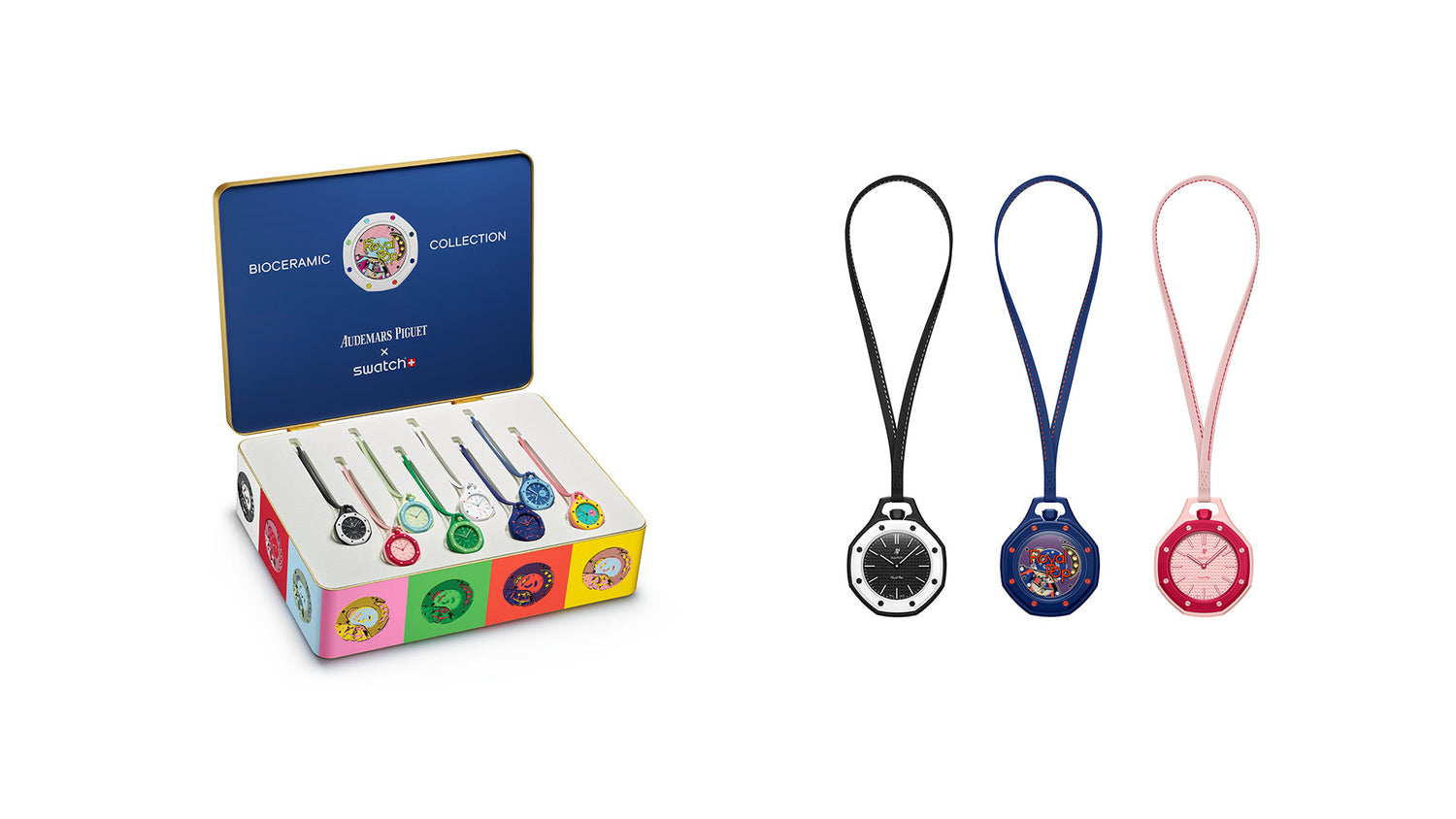 The Audemars Piguet × Swatch Royal Pop Collection
