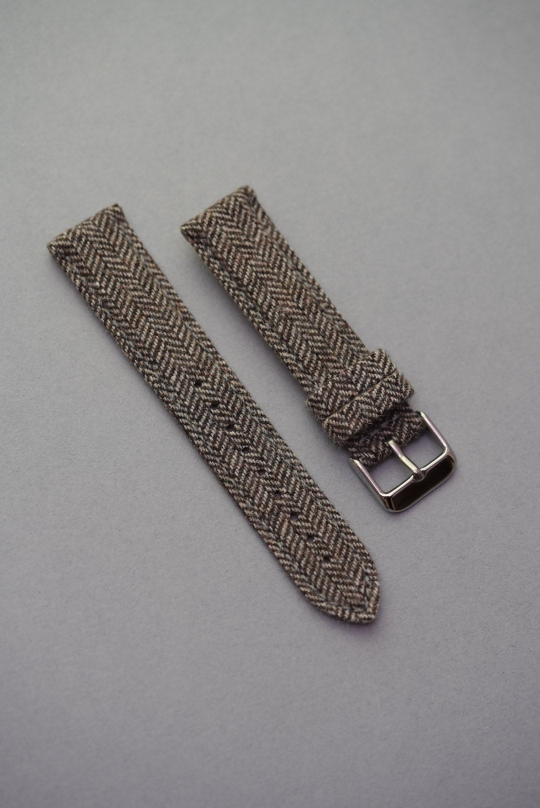Tweed Leather Straps