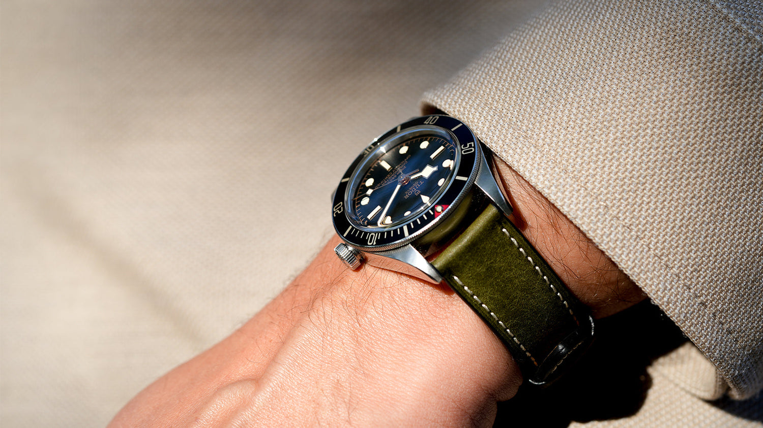 Tuscan Pueblo Leather Strap