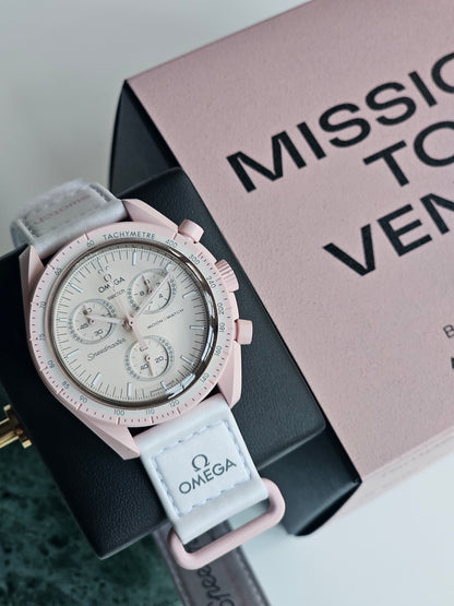 Swatch Moonswatch - Mission to Venus: Embrace Time with a Cosmic Touch