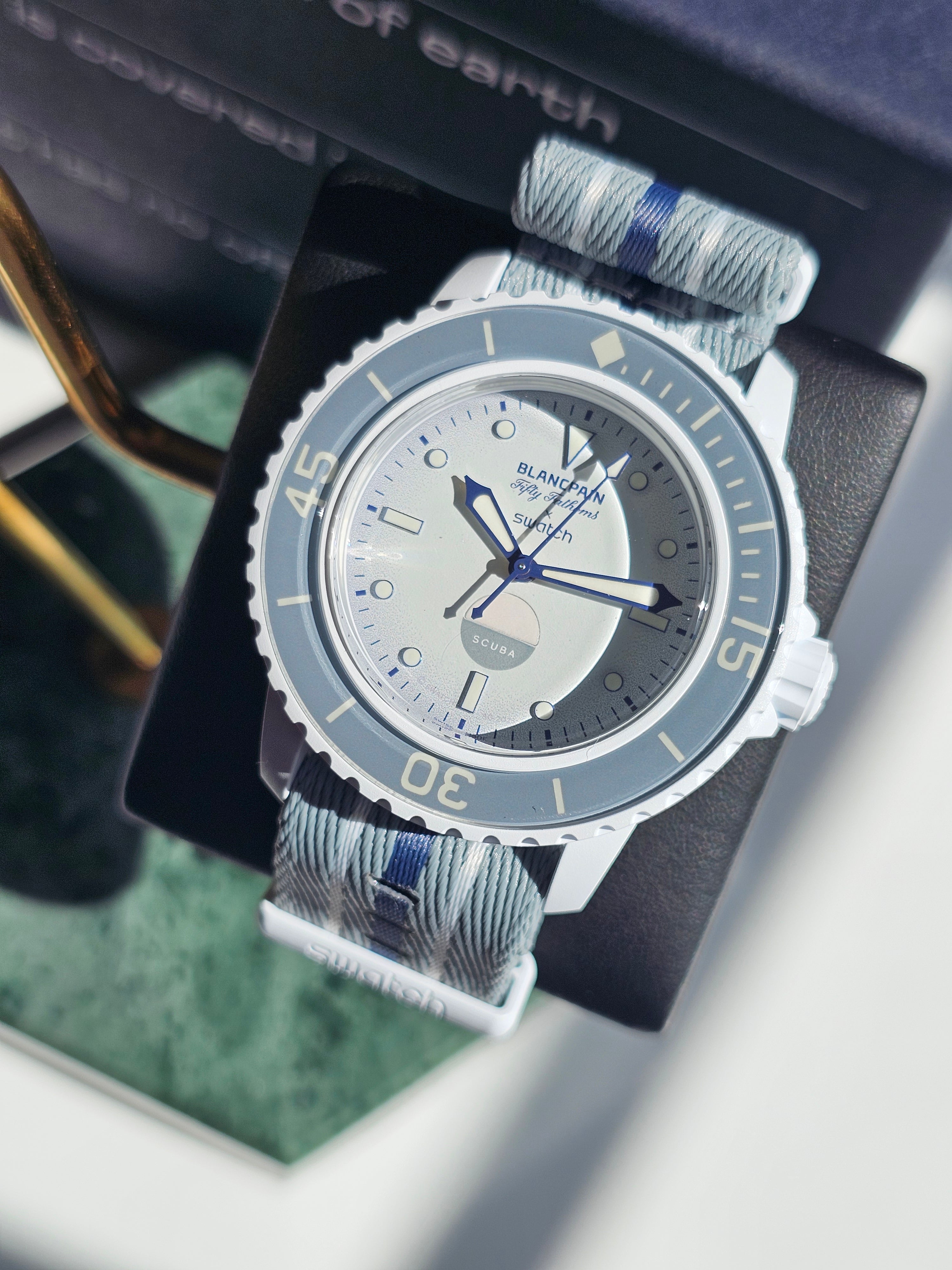 Blancpain x Swatch Antarctic Ocean