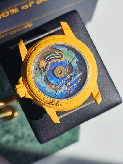 Swatch x Blancpain - Fifty Fathoms Scuba - Bioceramic - Pacific Ocean Edition