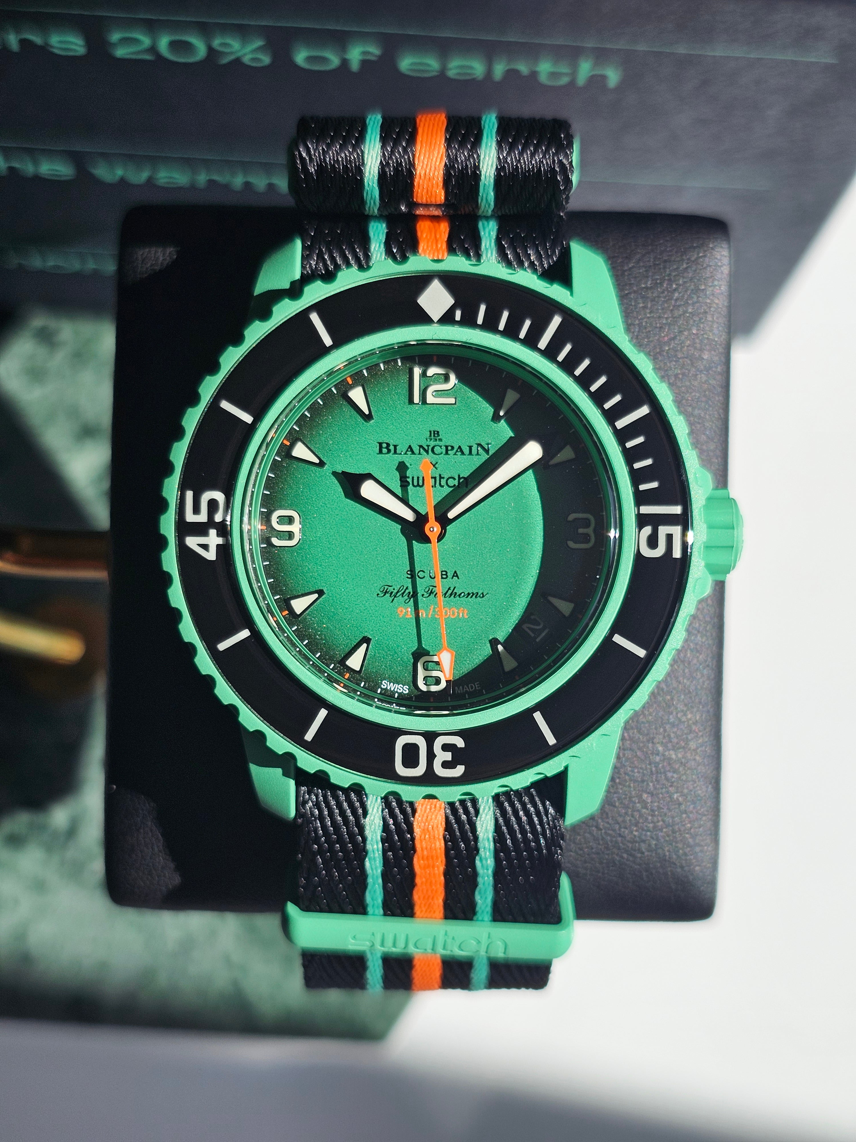 Swatch x Blancpain - Fifty Fathoms Scuba - Bioceramic - Indian 