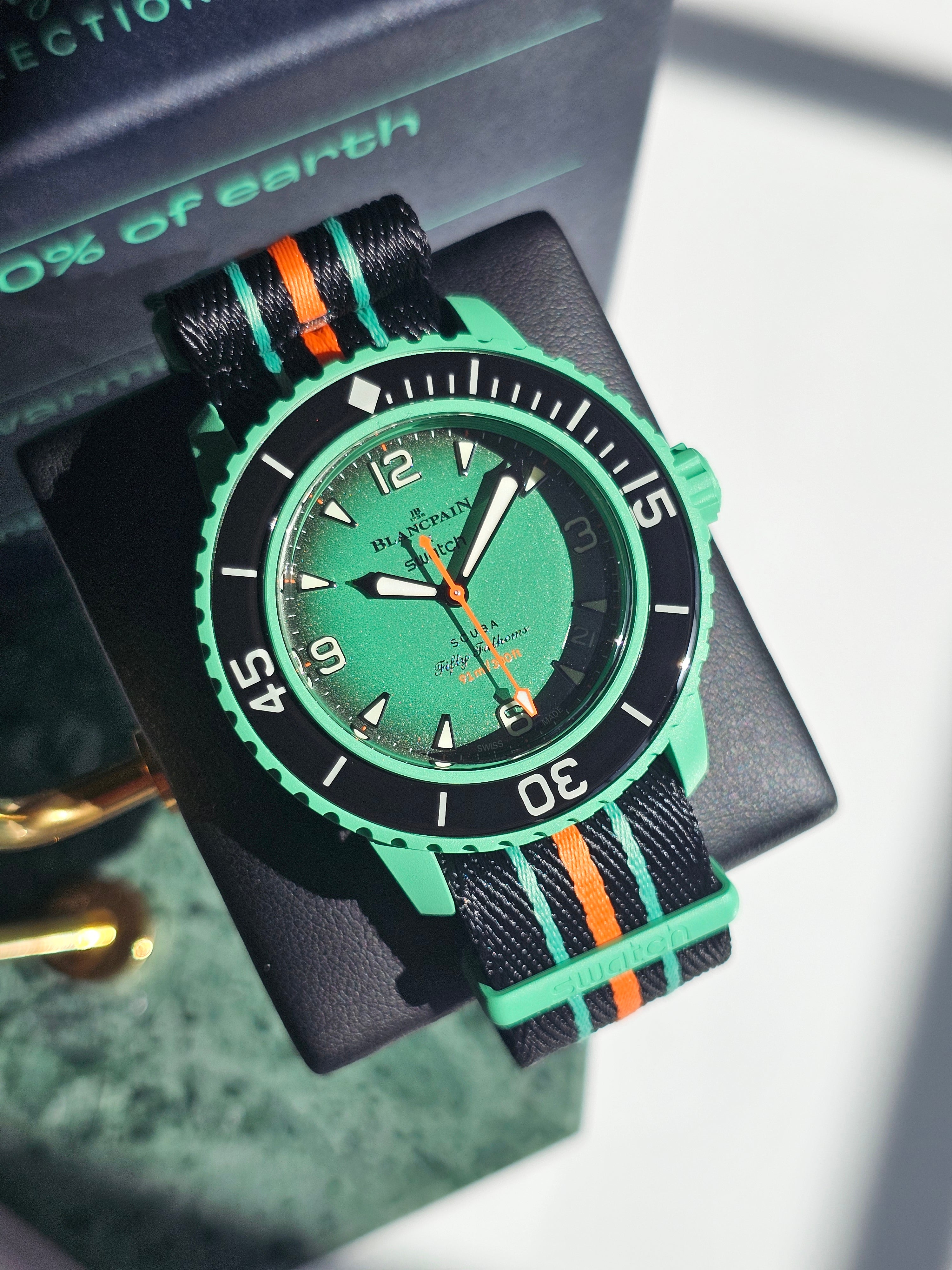 Swatch x Blancpain Fifty Fathoms Scuba Bioceramic Indian