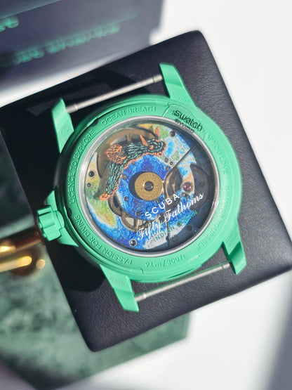 Blancpain X Swatch Fifty Fathoms Scuba Collection: Indian Ocean Edition