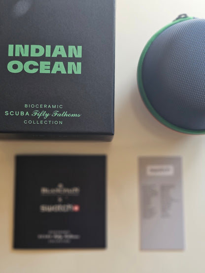 Blancpain X Swatch Fifty Fathoms Scuba Collection: Indian Ocean Edition