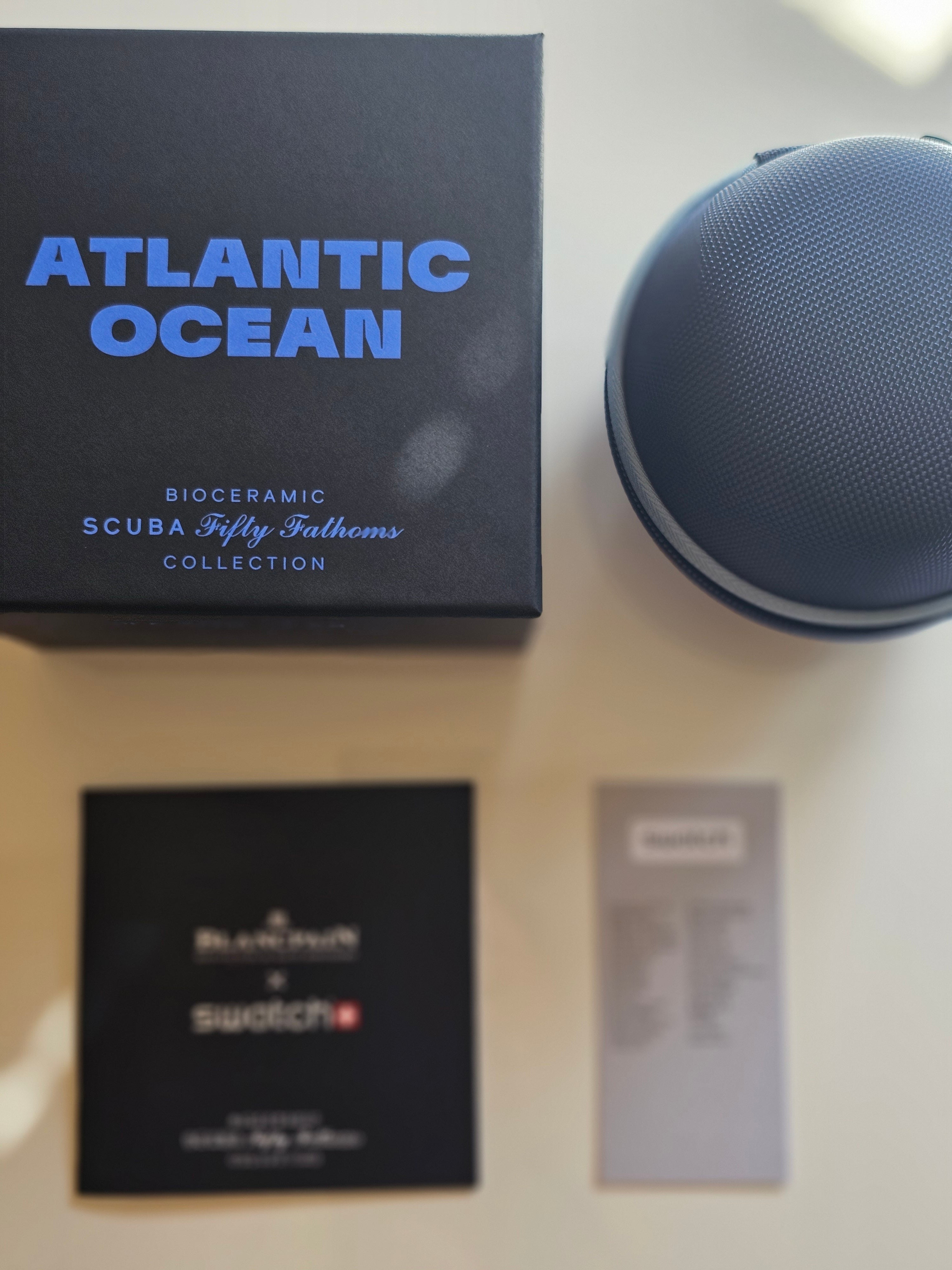 Swatch x Blancpain - Fifty Fathoms Scuba - Bioceramic - Atlantic