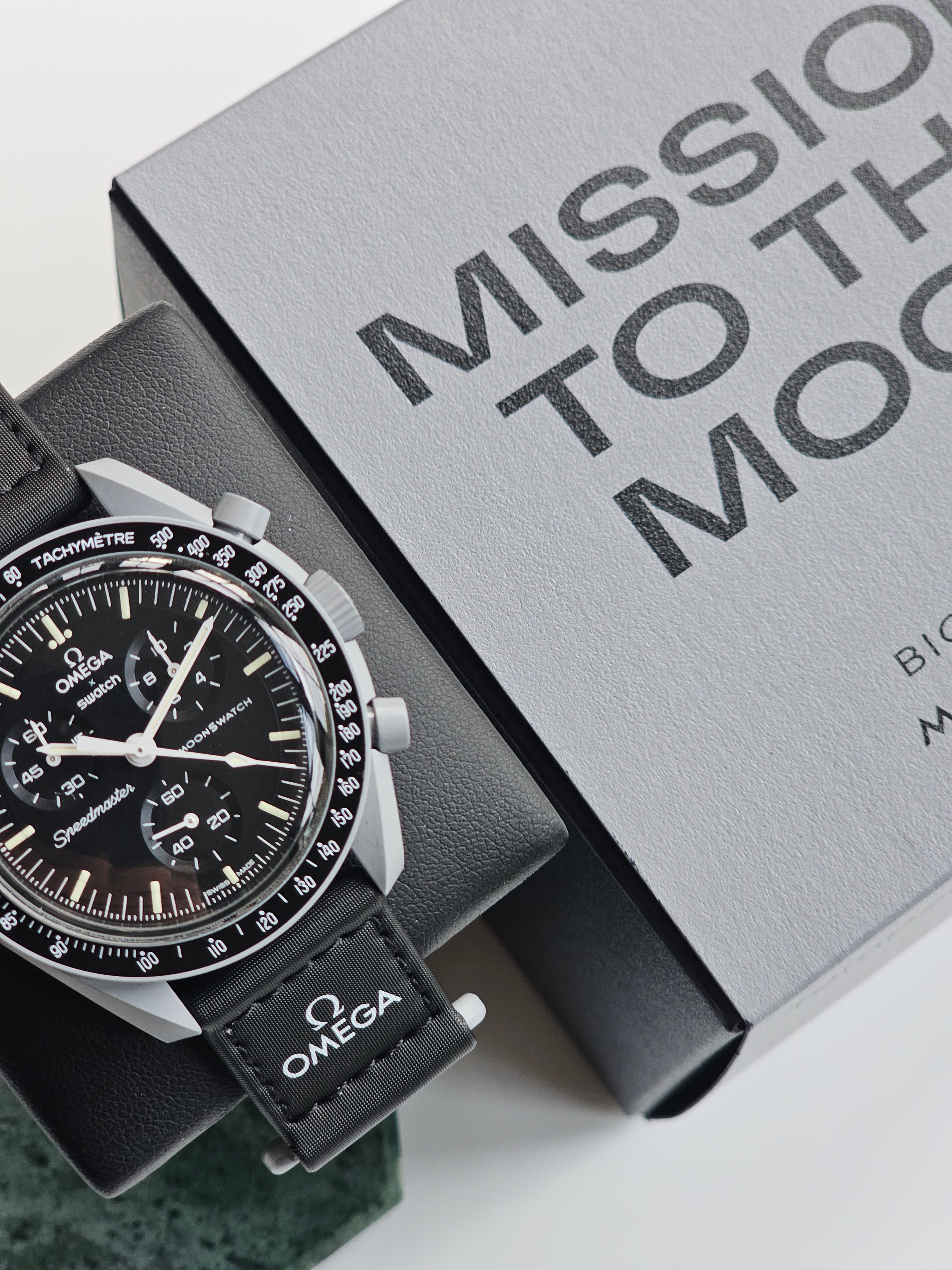 Swatch Moonswatch - Mission to the Moon: A Cosmic Voyage on Your Wrist –  MGB WATCHES