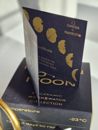 Swatch x OMEGA Moonshine Gold | Lollipop Moon [S033M102-110]