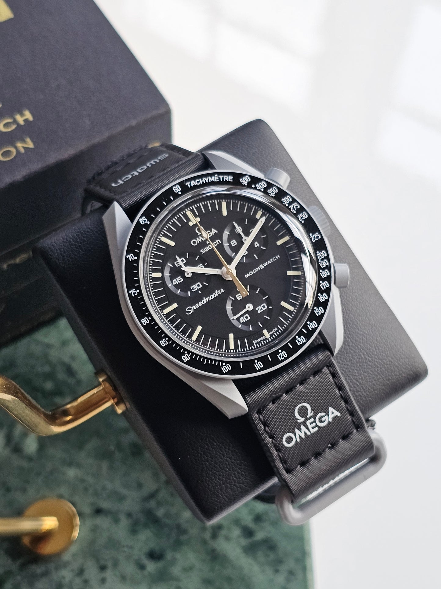 Omega x Swatch MoonSwatch Moonshine Gold Collection - Worm 3 (S033M102-104)