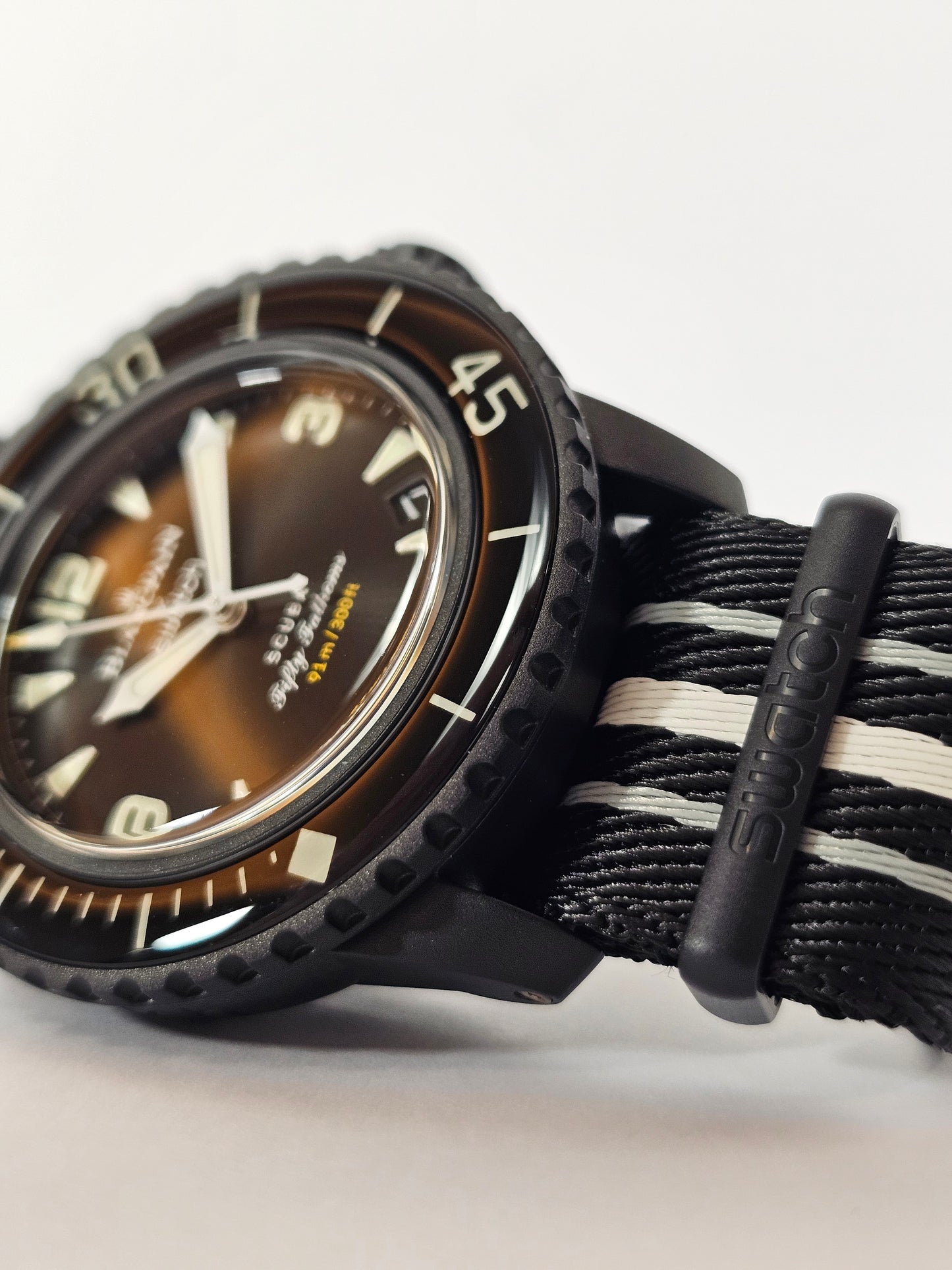 Swatch x Blancpain - Fifty Fathoms Scuba - Ocean of Storms: New Moon