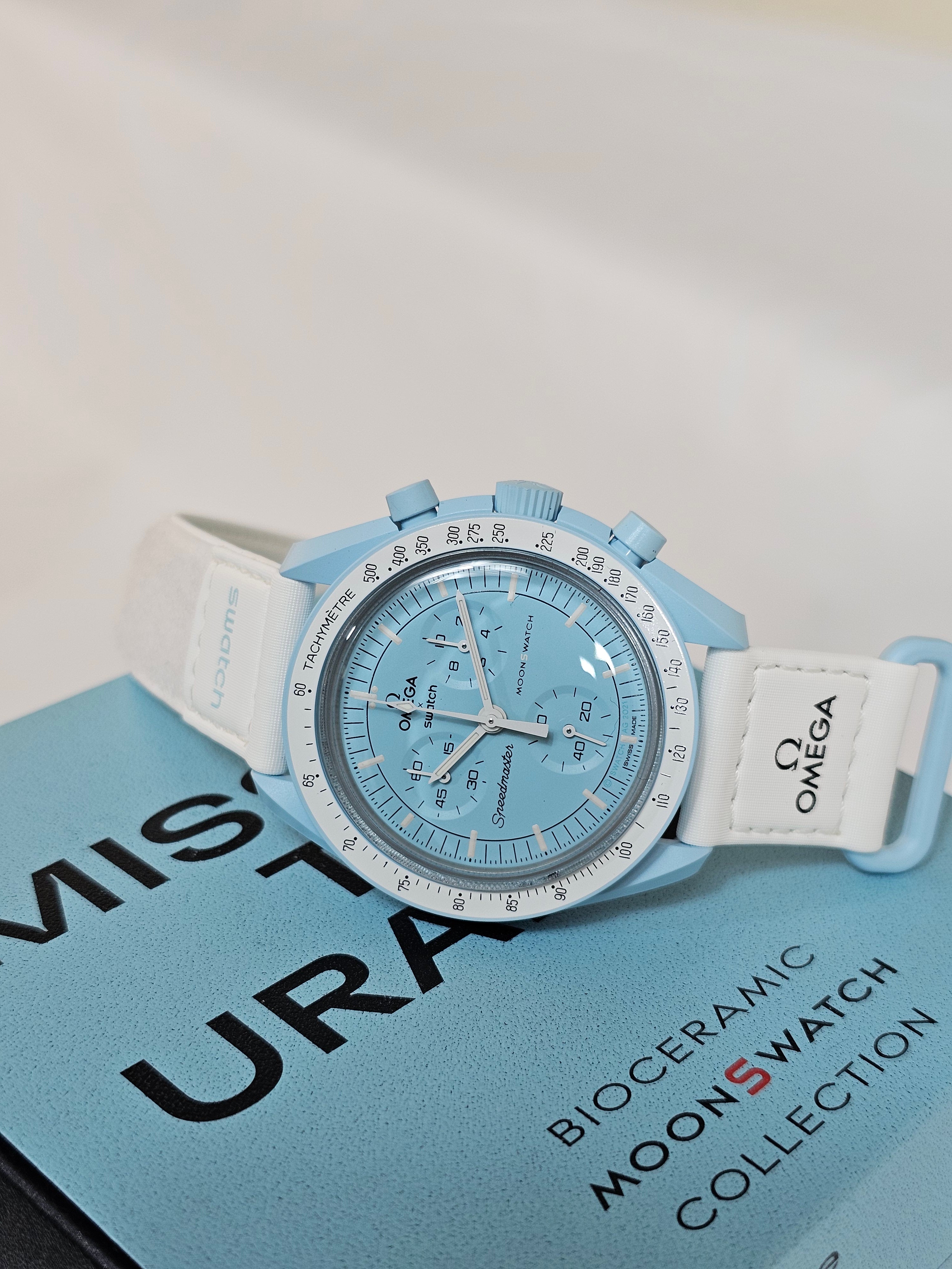 Swatch Moonswatch - Mission to Uranus: Exploring Time's Cosmic Dance