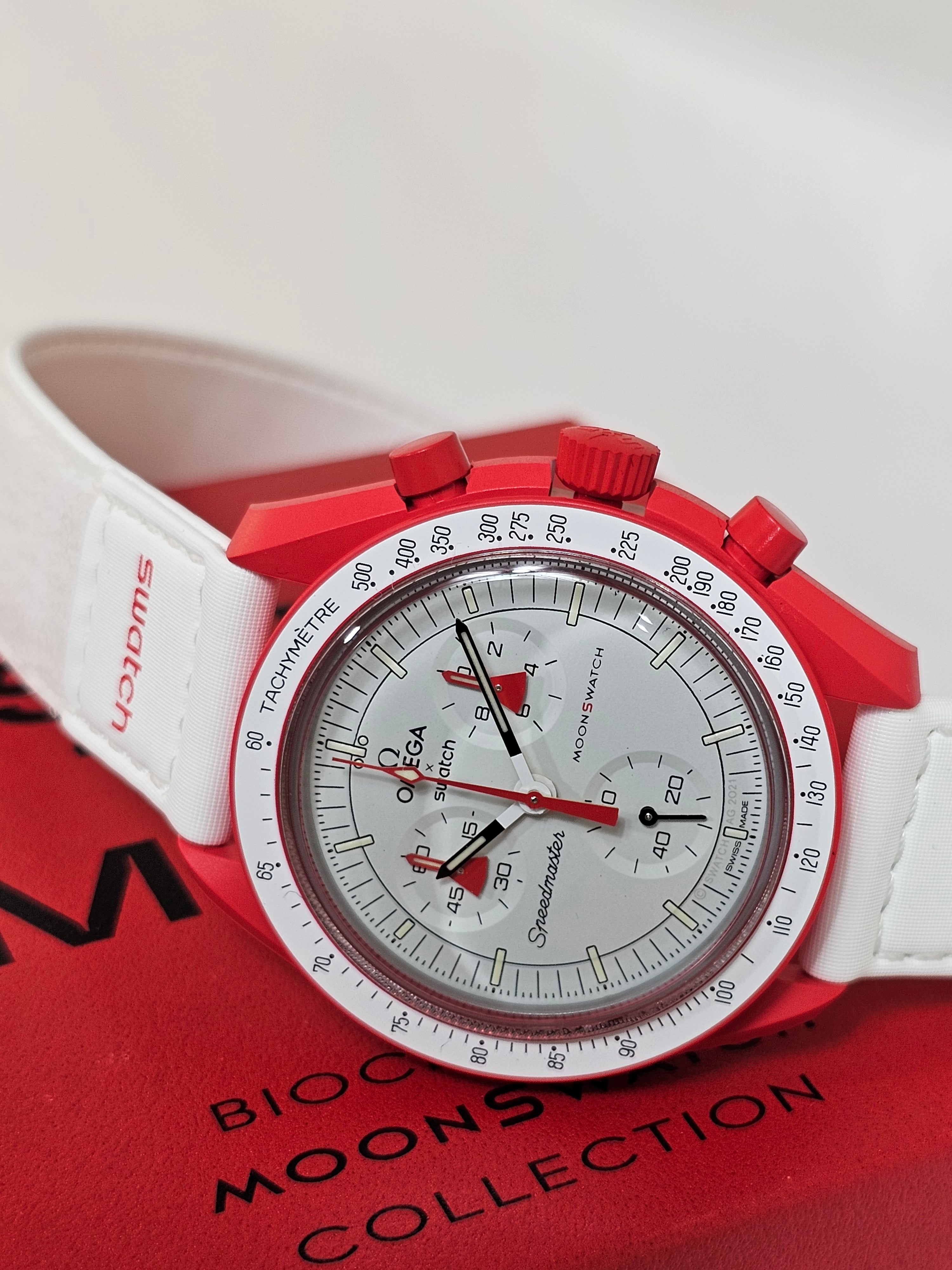 Swatch Moonswatch Mission to Mars Redefining Time with Cosmic