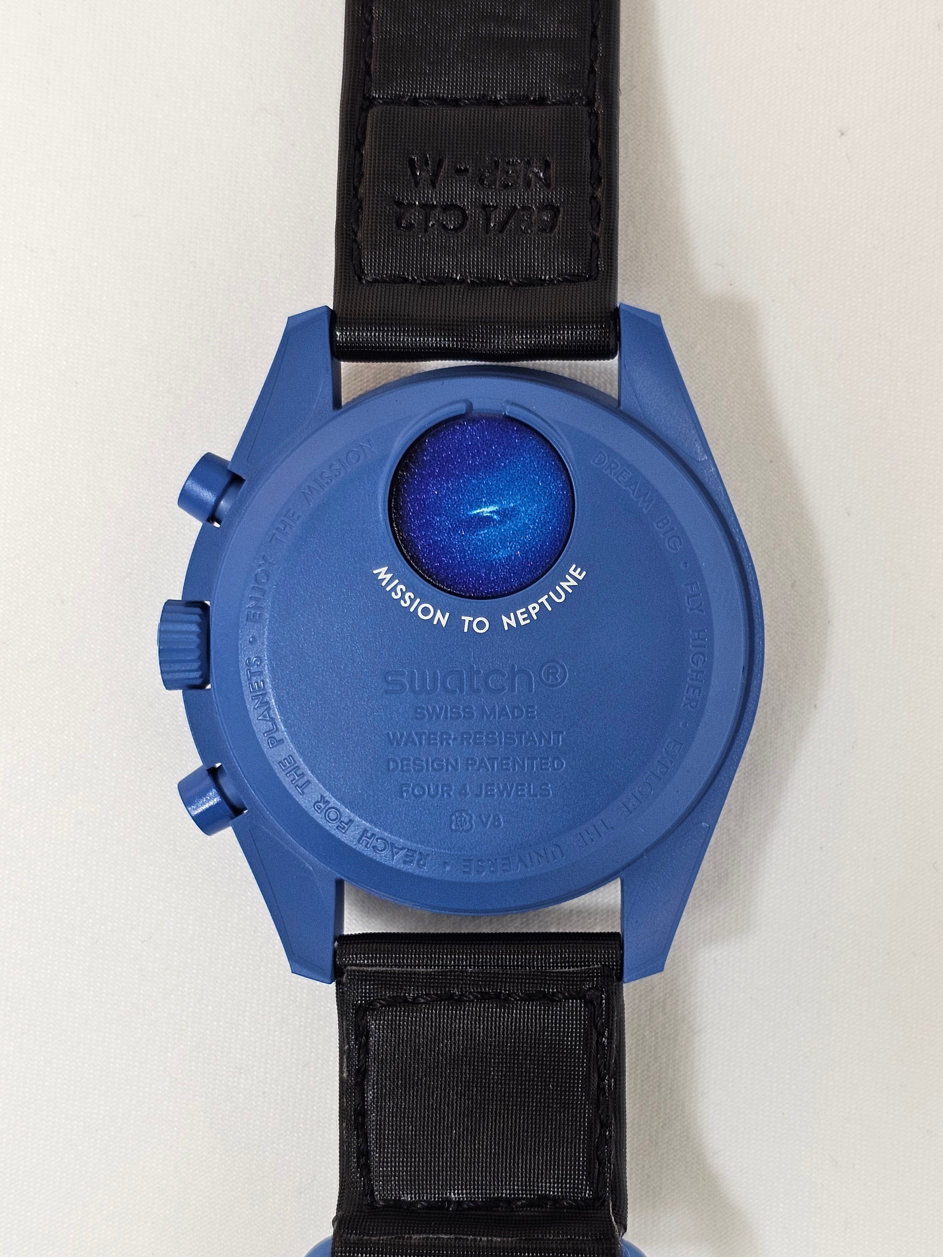 Swatch Moonswatch - Mission to Neptune MoonSwatch – MGB WATCHES