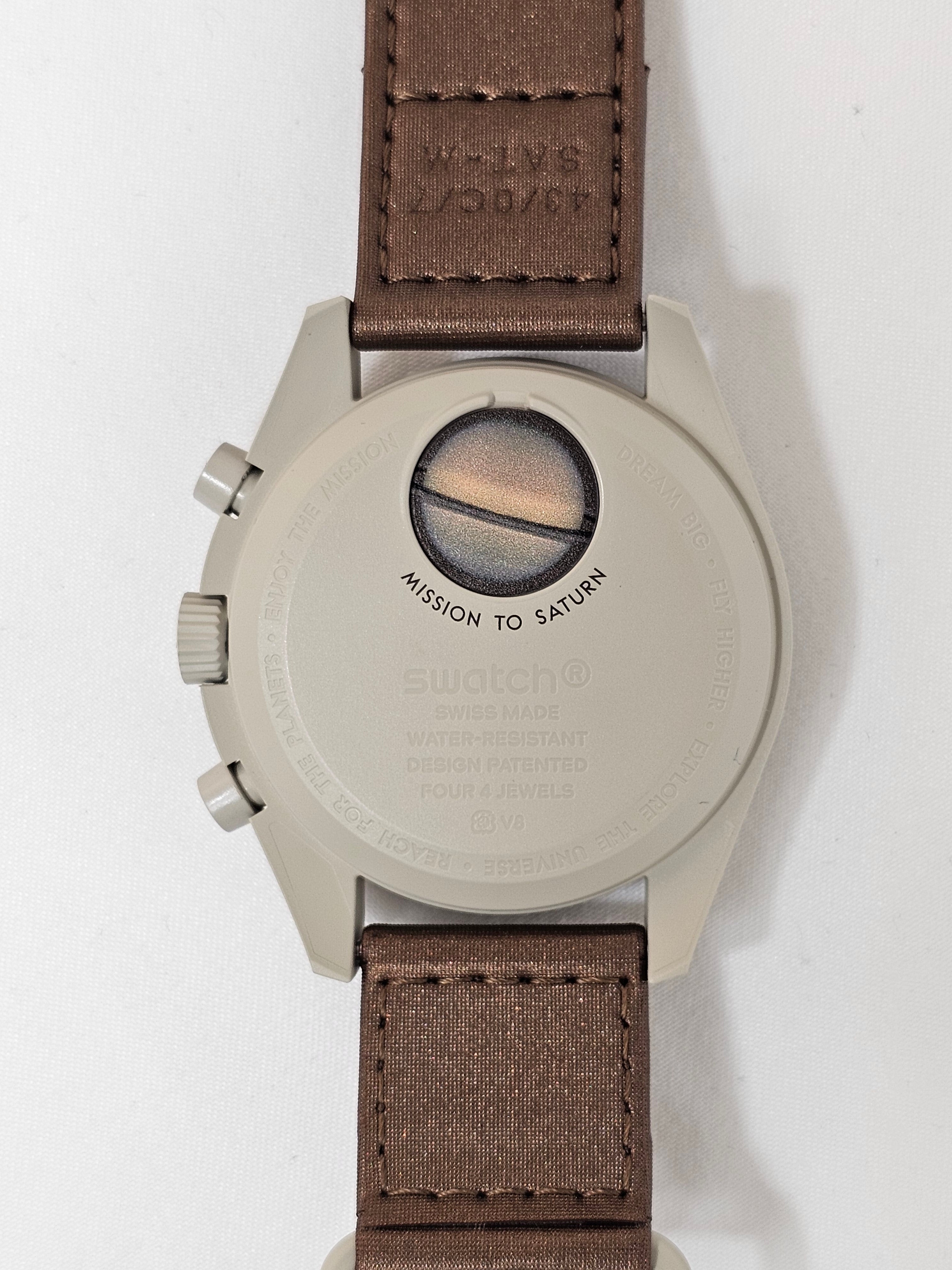 Swatch x OMEGA MoonSwatch Collection: Mission to Saturn – MGB WATCHES